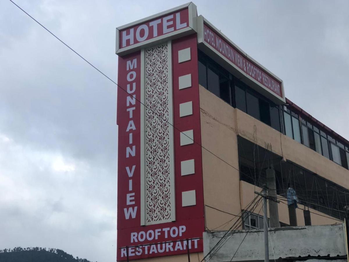 Hotel Mountain View And Rooftop Restaurant Pithorāgarh Exterior foto